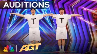 TT Brothers Will Make You SMILE  Auditions  AGT 2024 [upl. by Kylynn]