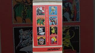 Marvel Value Stamp Calendar featuring Stamps 8996 for August 3rd [upl. by Ojybbob290]