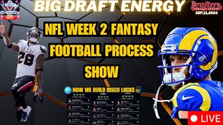 Early NFL Week 2 Strategy Show [upl. by Pufahl]