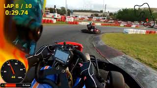 BKR BRASILEIRO DE KART RENTAL 2024 CAT SENIOR FINAL KGV TRACADO 126 INVERTIDO 06OUT24 [upl. by Akenal]