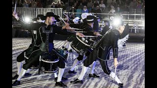 Top Secret Drum Corps  South Africa Tattoo 2013 Drummers view [upl. by Yrakcaz787]