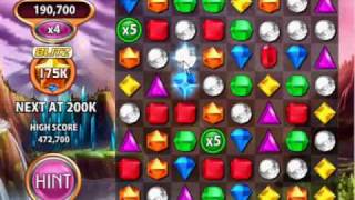 Facebook New Bejeweled Blitz 647100 Points [upl. by Dopp]