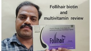 Follihair tablet Tamil review [upl. by Rocher]