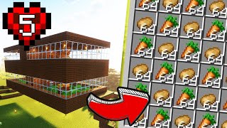 I make an Auto Carrot and Potato Farm in Minecraft Hardcore  PoppaTot Hardcore  Ep5 [upl. by Ettigirb655]