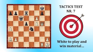 Tactics Test nr 7 Mikhail Botvinnik vs Vassily Smyslov 1954 [upl. by Nam]