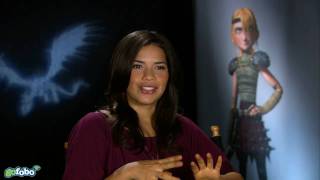 America Ferrera Interview  How to Train Your Dragon [upl. by Sausa]