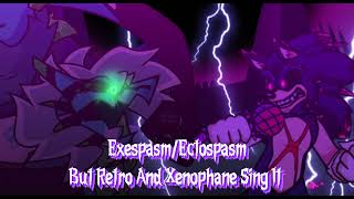 ExespasmEctospasm But Retro And Xenophane Sing It  Friday Night Funkin [upl. by Avot452]