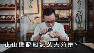 【老许紫砂壶】本山绿跟本山段泥料怎么去分辨，看色泽吗？ [upl. by Uel]