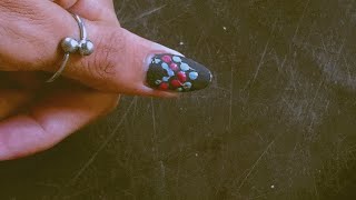 new doted nail art designs nailsart nailart naildesigns nails nailartdesigns viralvideo [upl. by Chrisman]