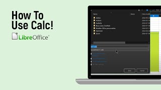 How to use LibreOffice Calc easy [upl. by Hearn]