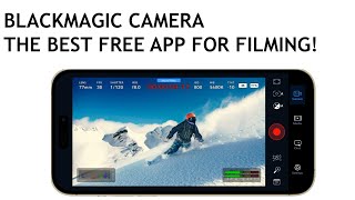 BlackMagic Camera  The Best Free App for Filming [upl. by Ekaj]