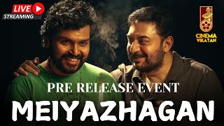 LIVE  Meiyazhagan Movie PreRelease Event  Karthi  Aravindswamy  Sri Dhivya  CPrem Kumar [upl. by Ylrebma720]