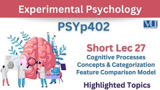 PSYp402 Short Lecture 27Cognitive ProcessConceptCategorizationFeature Comparison Modelpsy402 27 [upl. by O'Hara180]