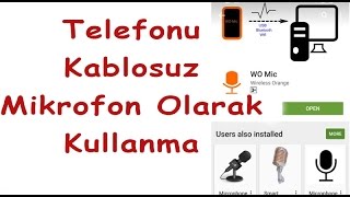 Telefonu kablosuz mikrofon olarak kullanma [upl. by Mohamed281]