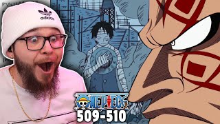 LUFFY RETURNS TO MARINEFORD One Piece REACTION [upl. by Renate473]