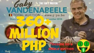 Most successful auction  Gaby Vandenabeele sold 815 birds for 360 million Php or 71 million USD [upl. by Judd656]