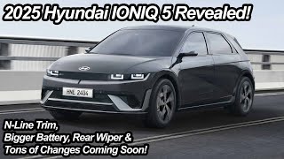 2025 Ioniq 5 Refresh Revealed with TONS of Great Updates [upl. by Ymer621]