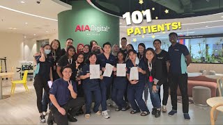 SIN Osteopathic X AIA Digital  Malaysia  Rethink Healthy Fest Spinal Health Talk amp Screening [upl. by Amoihc928]