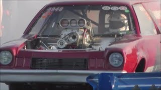 Supercharged Pinto wagon vs Purple Rain at the dirty south no prep in gulfport [upl. by Itoyj]