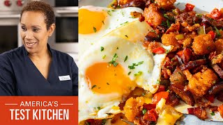 How to Make Spanish Migas with Fried Eggs [upl. by Irfan456]