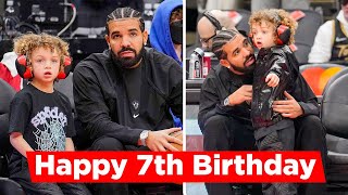 Drake Celebrates Son Adoniss 7th Birthday With Exclusive Video Clips [upl. by Kacey144]