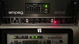 Which Amp Sounds Better To You The SVT 2 vs BG500 [upl. by Rizan]