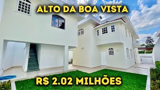 IMPOSSÍVEL NÃO SE APAIXONAR POR DENTRO DE UMA CASA DE R202000000 NO ALTO DA BOA VISTA [upl. by Elahcar]