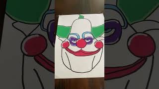 Drawing jumbo ￼killer klowns from Outer space￼ klowns music song [upl. by Orrin]