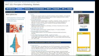 Overview of demographic and psychographic data options by Steve Cramer UNCG Business Librarian [upl. by Llebana]