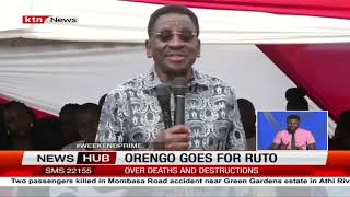 Siaya governor governor Orengo wants the President to shoulder the blame for lives lost in demos [upl. by Phene]