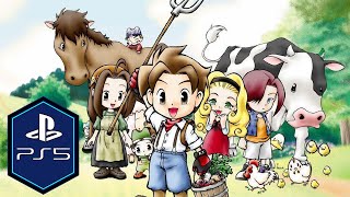 Harvest Moon Back to Nature PS5 Gameplay Playstation Plus [upl. by Iphlgenia]