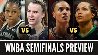 2024 WNBA SemiFinals Predictions amp Preview [upl. by Roslyn]