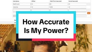 How Accurate Is My Zwift Power [upl. by Fablan]