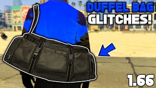 2 Methods To Get The Duffel Bag In Gta 5 Online 166 [upl. by Tirb]