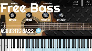 Free Bass  Acoustic Bass by Autodafe No Talking [upl. by Moriyama]