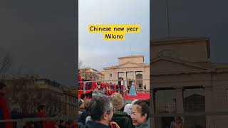 Capodanno cinese a milano trendingshorts milano chinesenewyearsong2024 [upl. by Eecart]