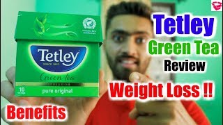 Tetley green tea review  Weight loss Benefits Price How to use Everything  QualityMantra [upl. by Atiuqan]