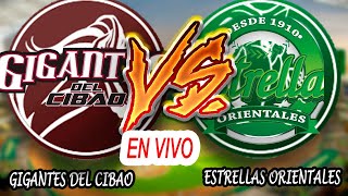 🔴Gigantes VS Estrellas en VIVO roundrobin gigantesdelcibao [upl. by Nizam]