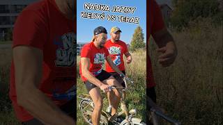 NAUKA NA ROWERZE KIEDYS VS DZISIAJ [upl. by Roderica]