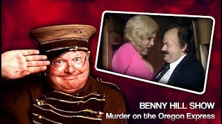 Murder on the Oregon Express  Classic Benny Hill Show [upl. by Obau]