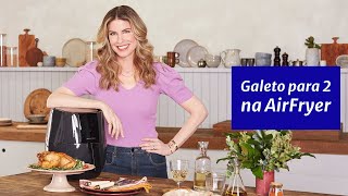 Galeto na AirFryer  Ideal para o jantar a dois  Com Rita Lobo [upl. by Olympias196]