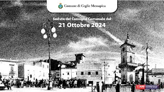 Consiglio Comunale monotematico del 21 ottobre 2024 [upl. by Ocirled864]