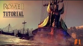 Total war Rome 2  Tutorial 1 [upl. by Anibur]