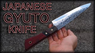 Knife Making Gyuto Chefs Knife DIY [upl. by Esiuqcaj]