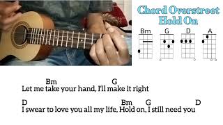 Chord Overstreet  Hold On Chords Lyrics [upl. by Lody]