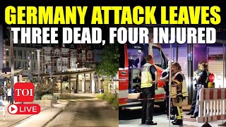 LIVE  Deadly Knife Attack In Germanys Solingen  3 Killed 4 Injured At Festival Of Diversity [upl. by Aneger]