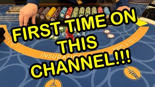 BLACKJACK in LAS VEGAS DOUBLE SESSION FIRST TIME ON THIS CHANNEL [upl. by Lorri]