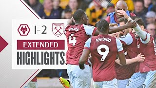 Extended Highlights  Late WardProwse Winner Gives Hammers Crucial Victory  Wolves 12 West Ham [upl. by Leifer473]