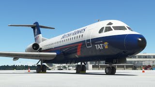 Beginners guide to starting the JustFlight Fokker F28 Fellowship from cold and dark in MSFS [upl. by Silevi440]