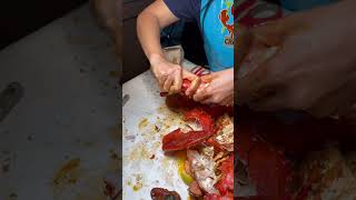 Freshest Lobster Claw very tender Angry Crab Shack HendersonLas Vegas eatandoutlasvegas [upl. by Sylvanus82]